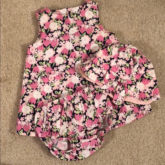 Gymboree Other - Vintage Gymboree 3 piece set, hat, dress bloomers Gymboree Other - Vintage Gymboree 3 piece set, hat, dress bloomers